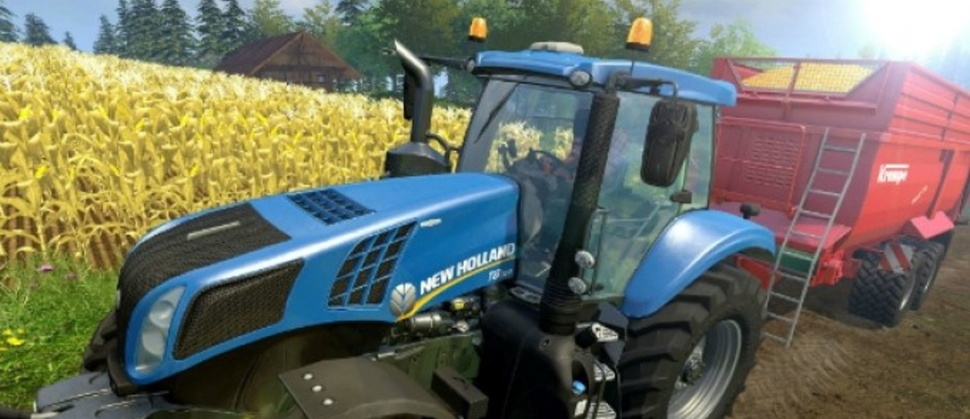 Дебютные скриншоты Farming Simulator 15