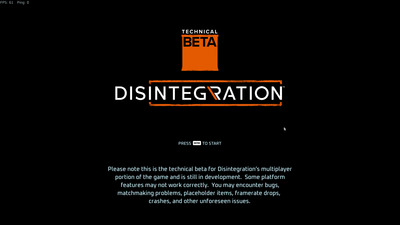 Disintegration Beta