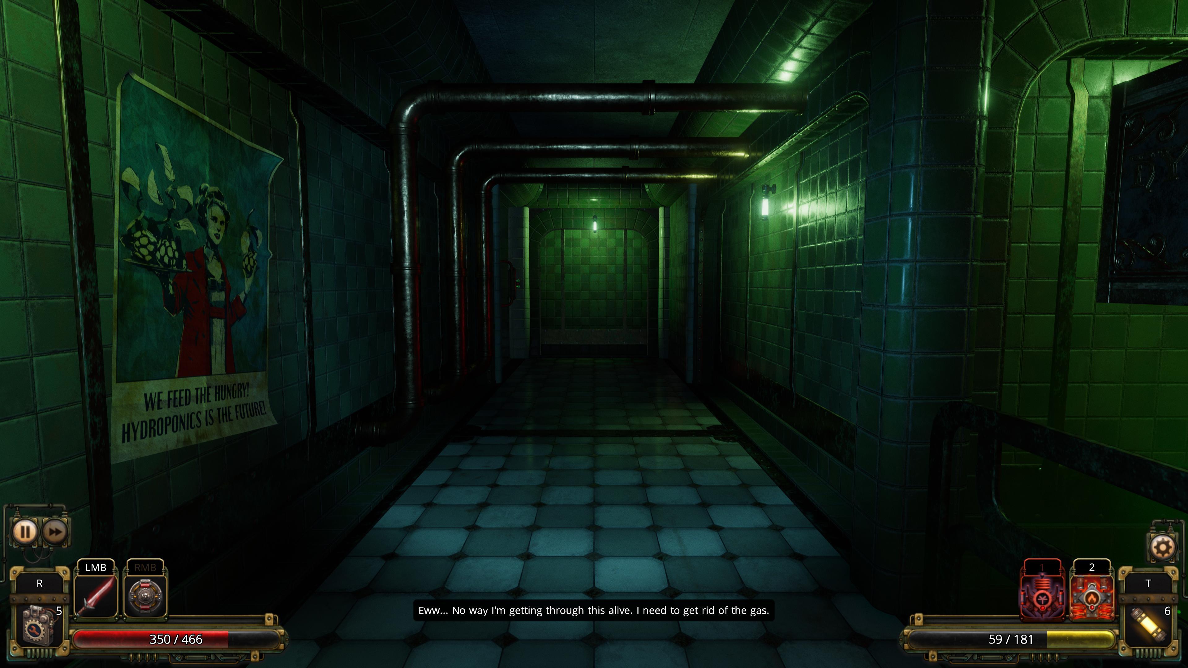 Неплохая вариация на тему BioShock со сложным набором головоломок: Обзор Vaporum: Lockdown