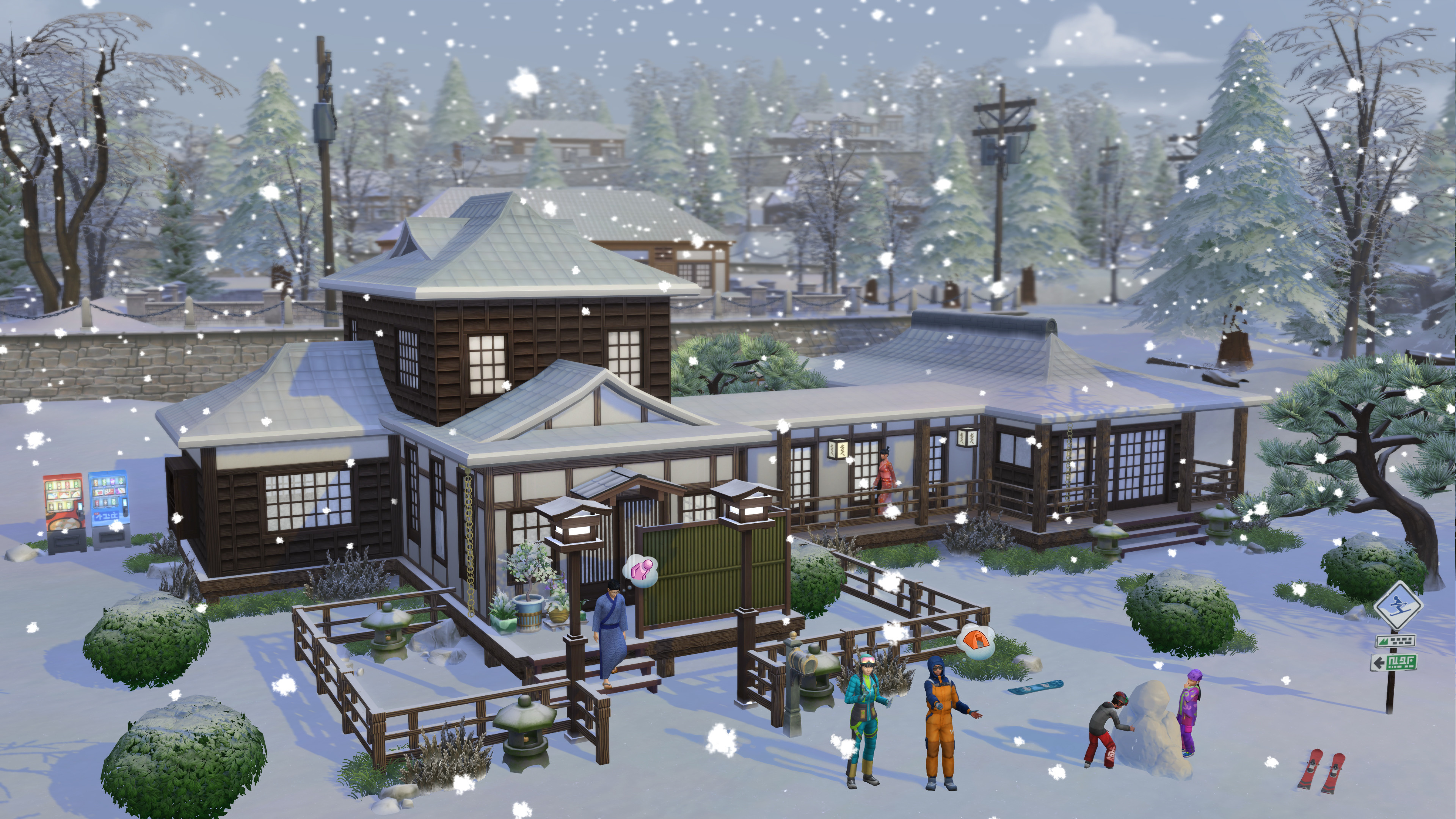 Прохладные приключения: Обзор The Sims 4: Snowy Escape