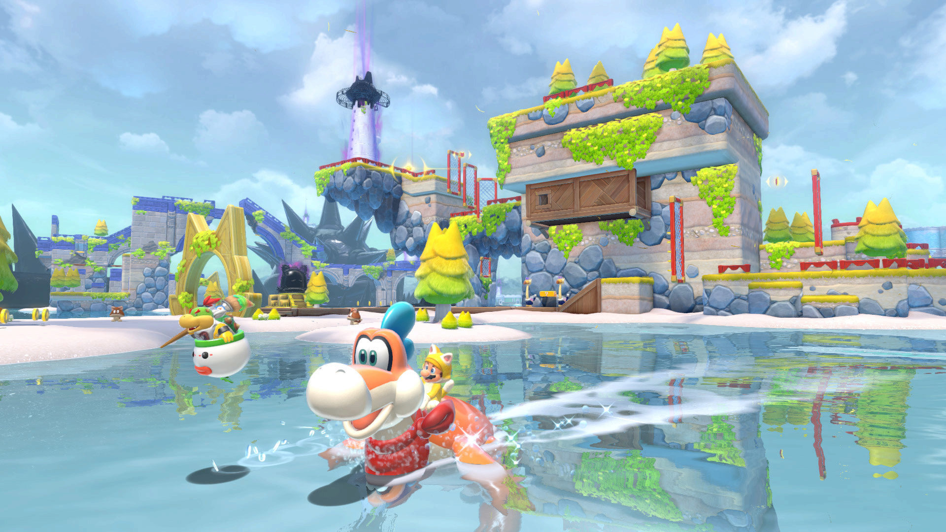 Марио много не бывает: Обзор Super Mario 3D World + Bowser's Fury