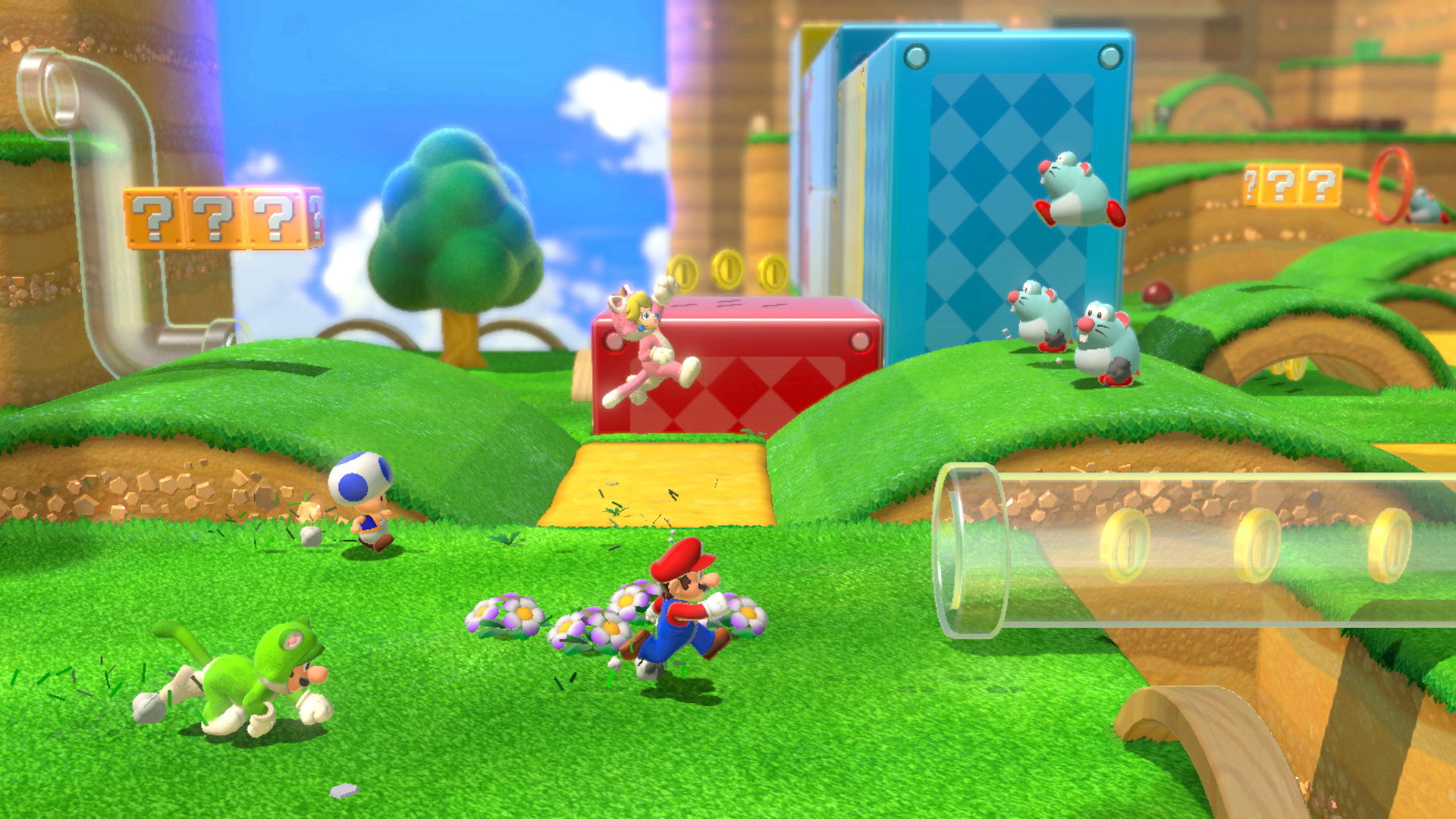 Марио много не бывает: Обзор Super Mario 3D World + Bowser's Fury