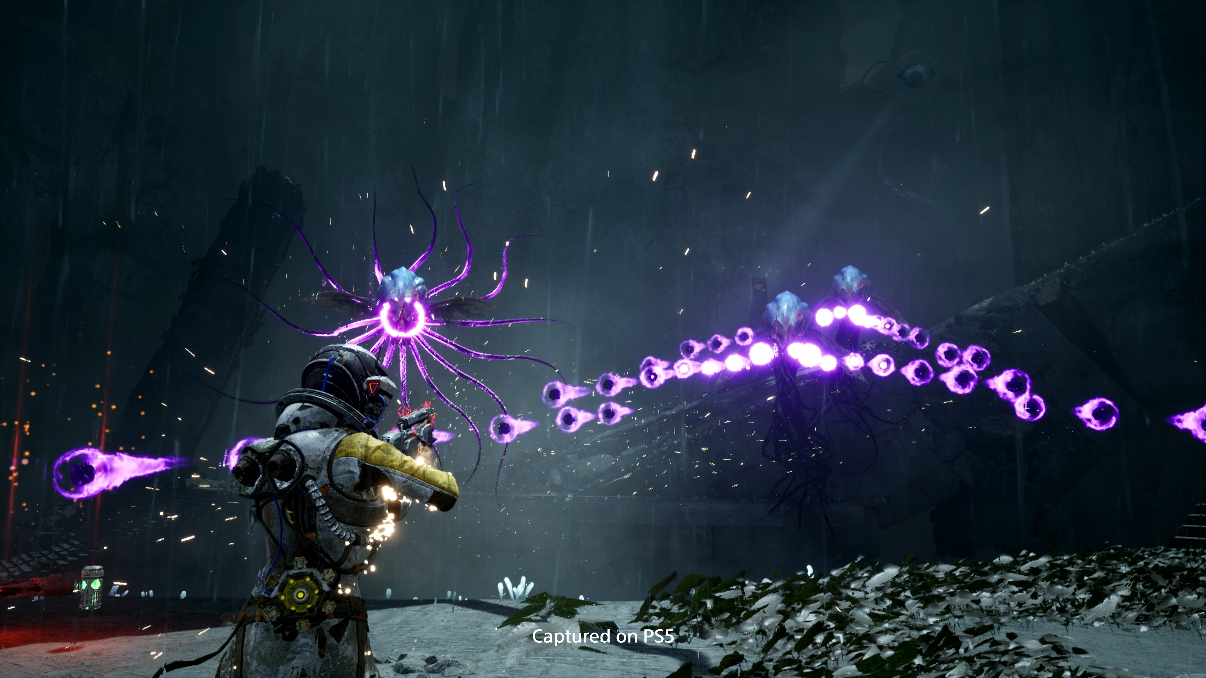 Resogun в формате Dark Souls: Обзор Returnal