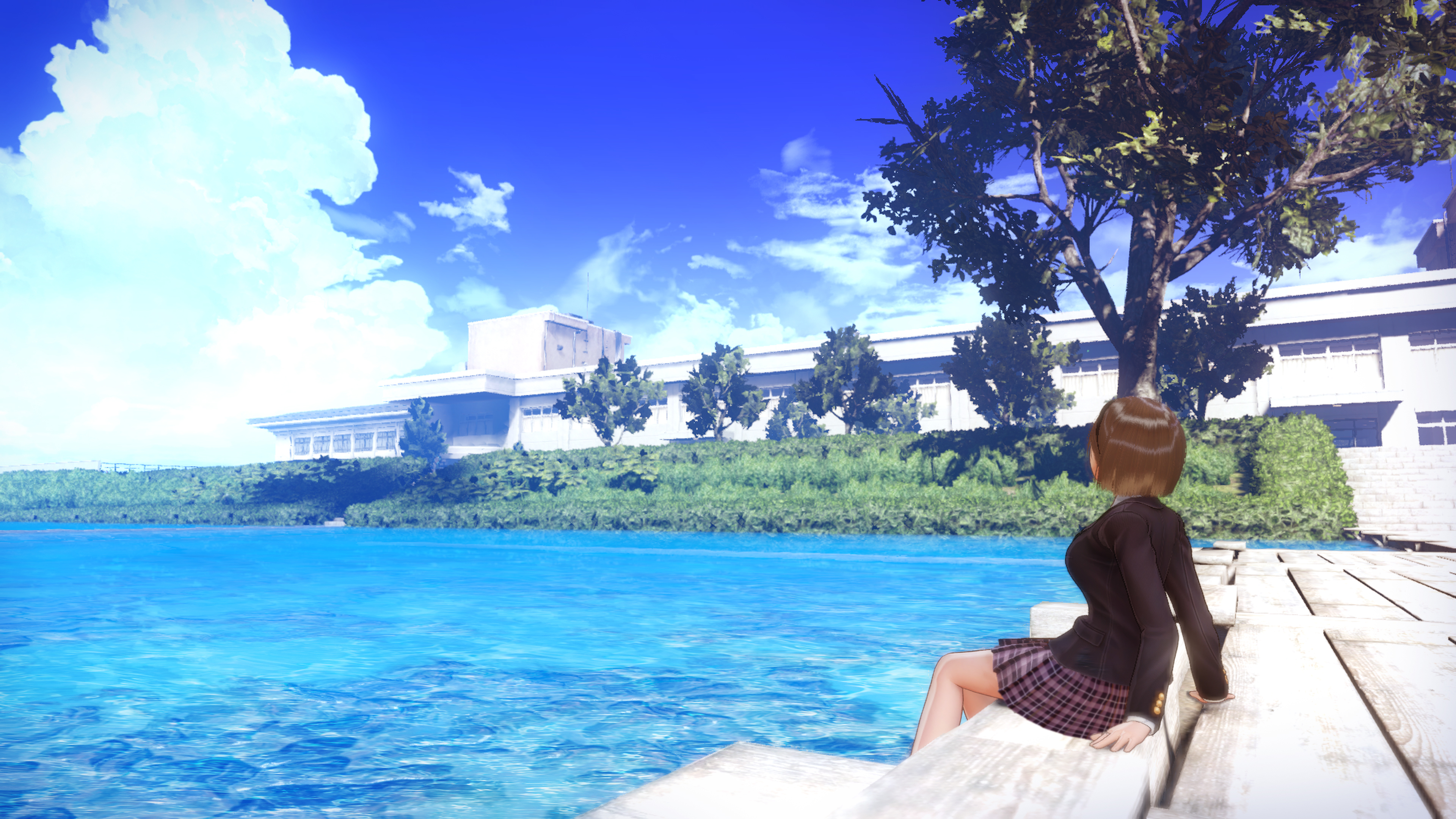 Психологический релакс в компании очаровательных спутниц: Обзор Blue Reflection: Second Light