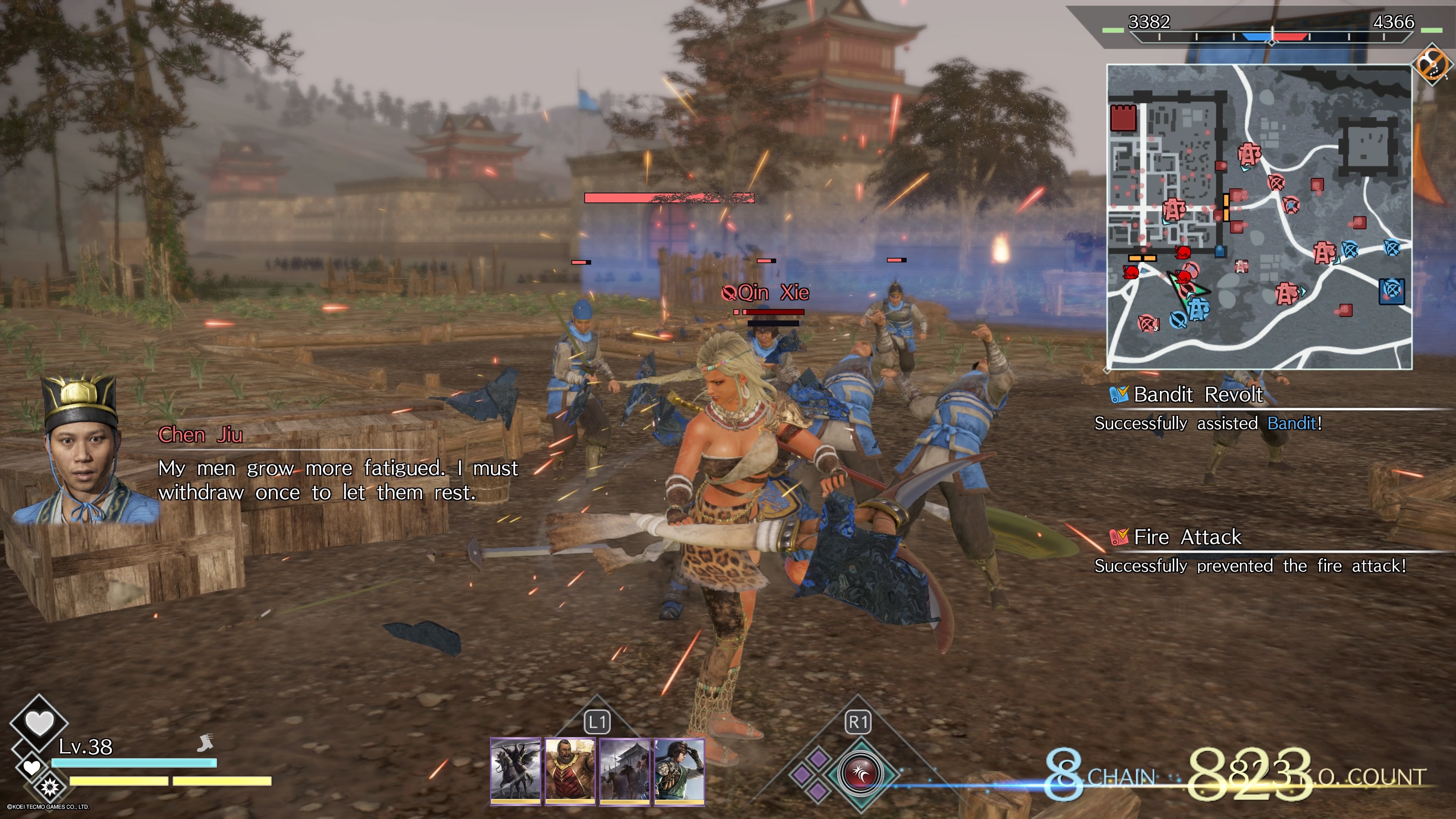 Фантастический уровень деградации: Обзор Dynasty Warriors 9 Empires