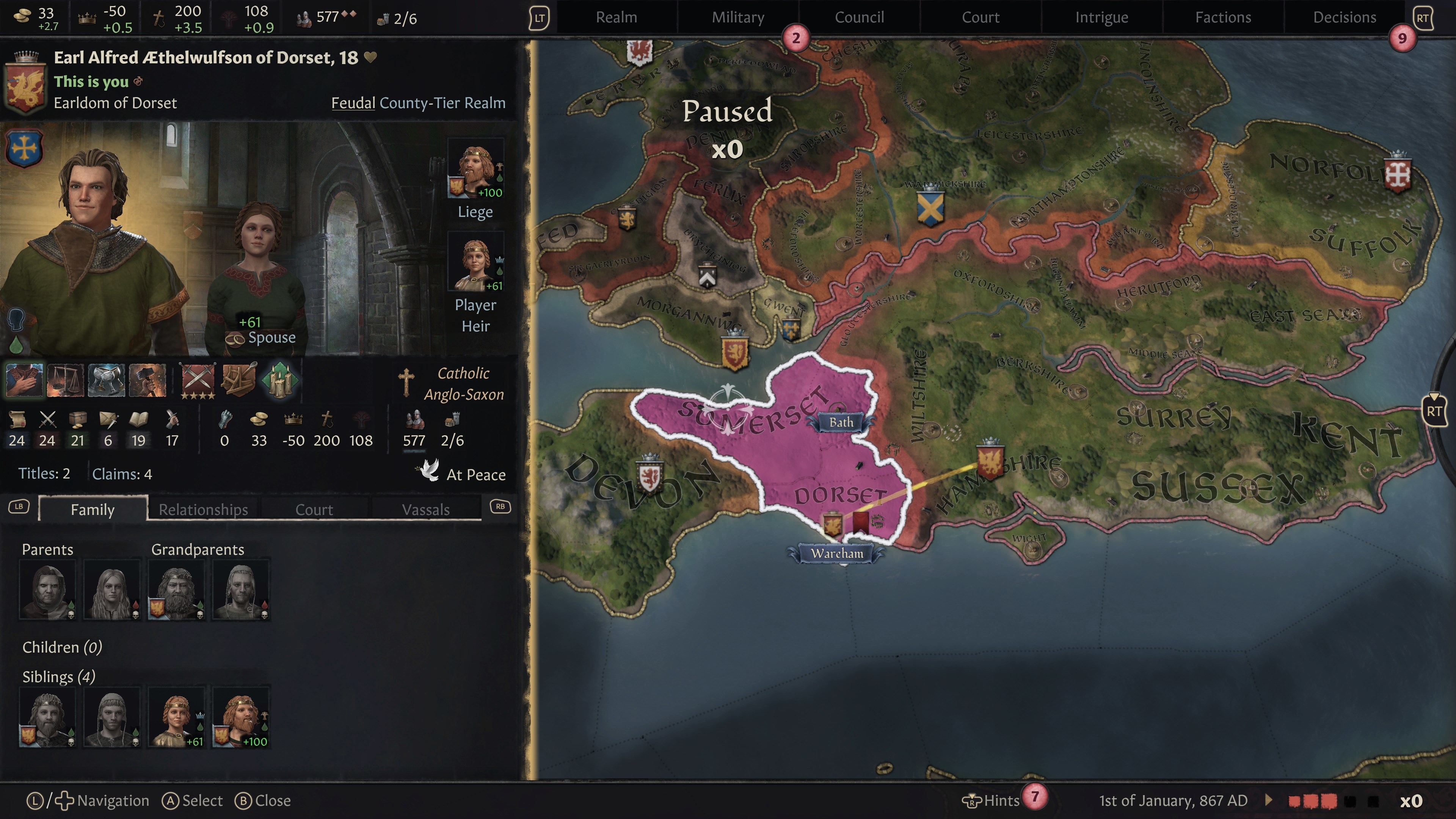 Крестовый поход на консольное графство: Обзор Crusader Kings 3