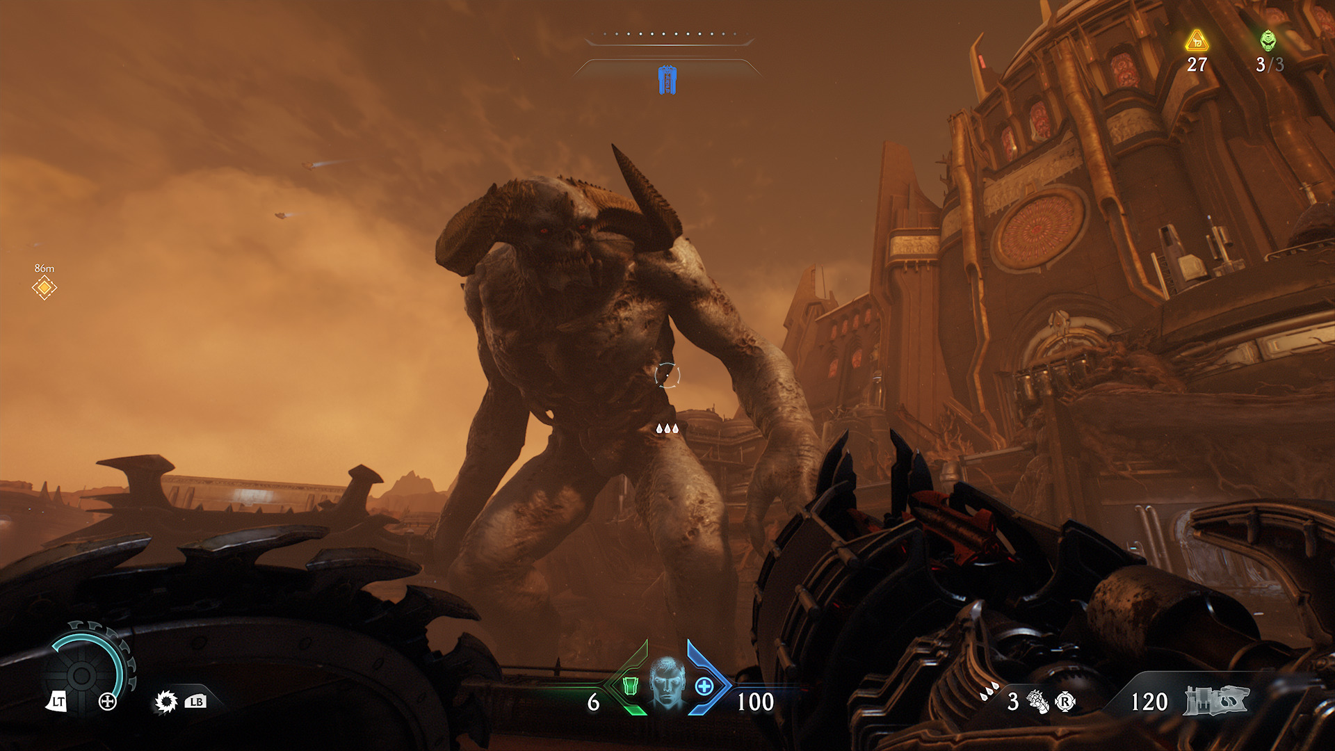Капитан Рок, твоя принцесса в другом замке: Обзор DOOM: The Dark Ages