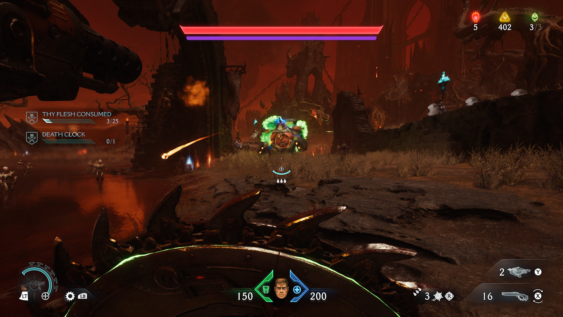 Капитан Рок, твоя принцесса в другом замке: Обзор DOOM: The Dark Ages