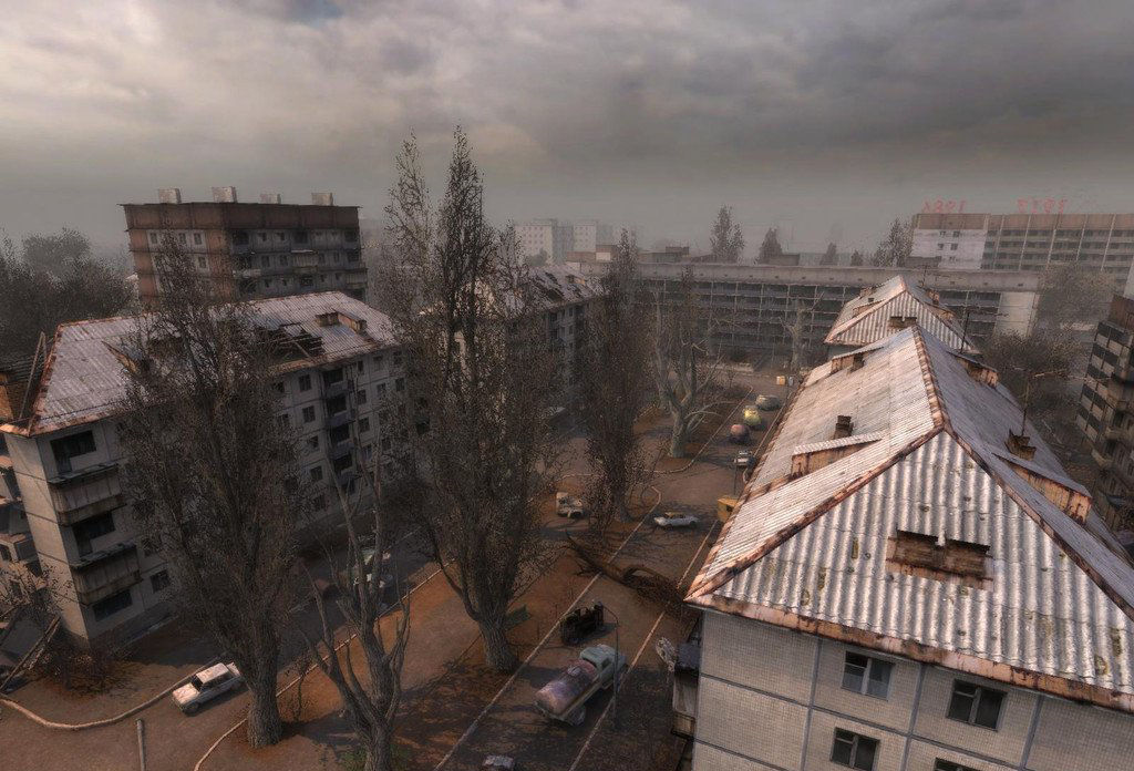 Припять в игре представлена центральной частью города