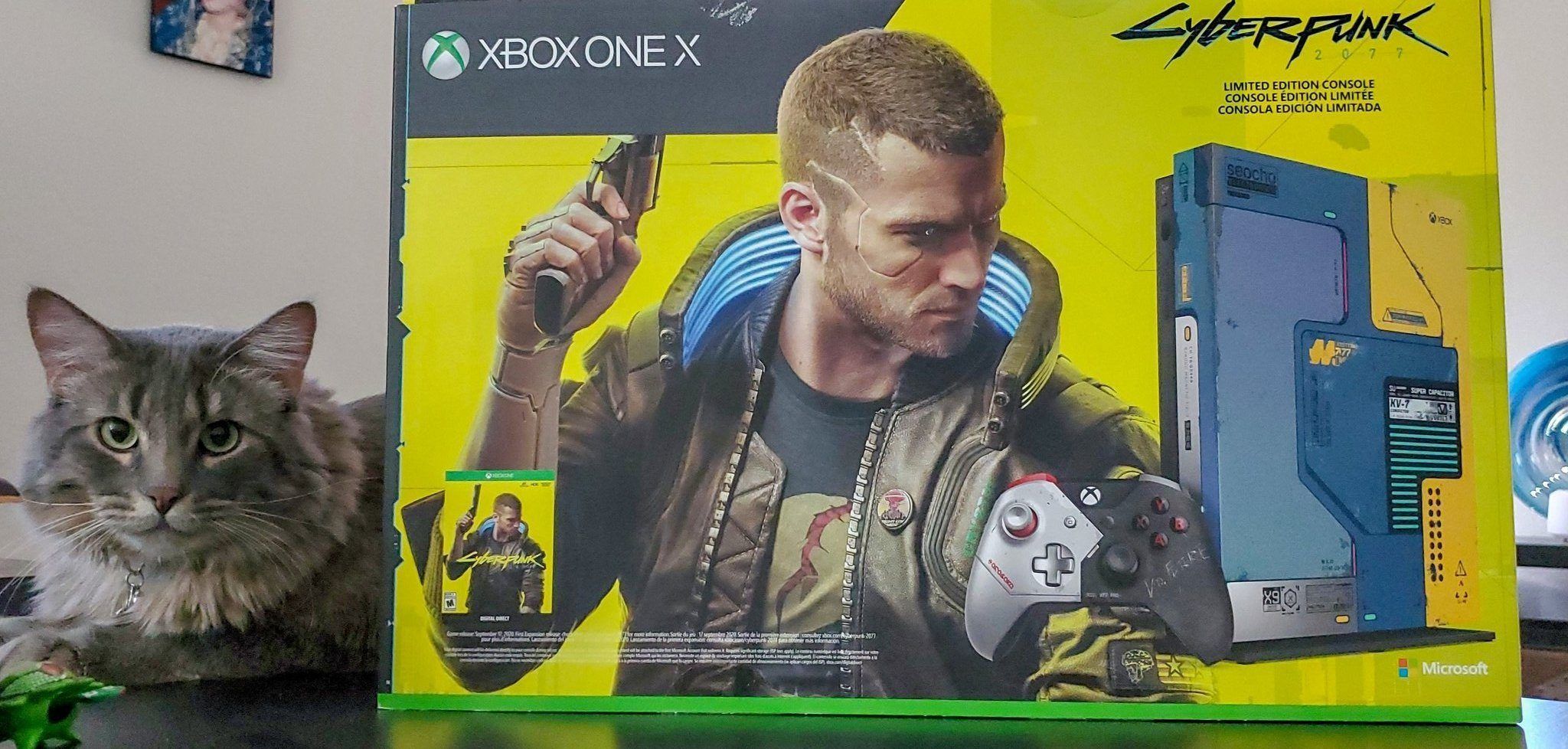 Xbox one Cyberpunk 2077 лимитированная
