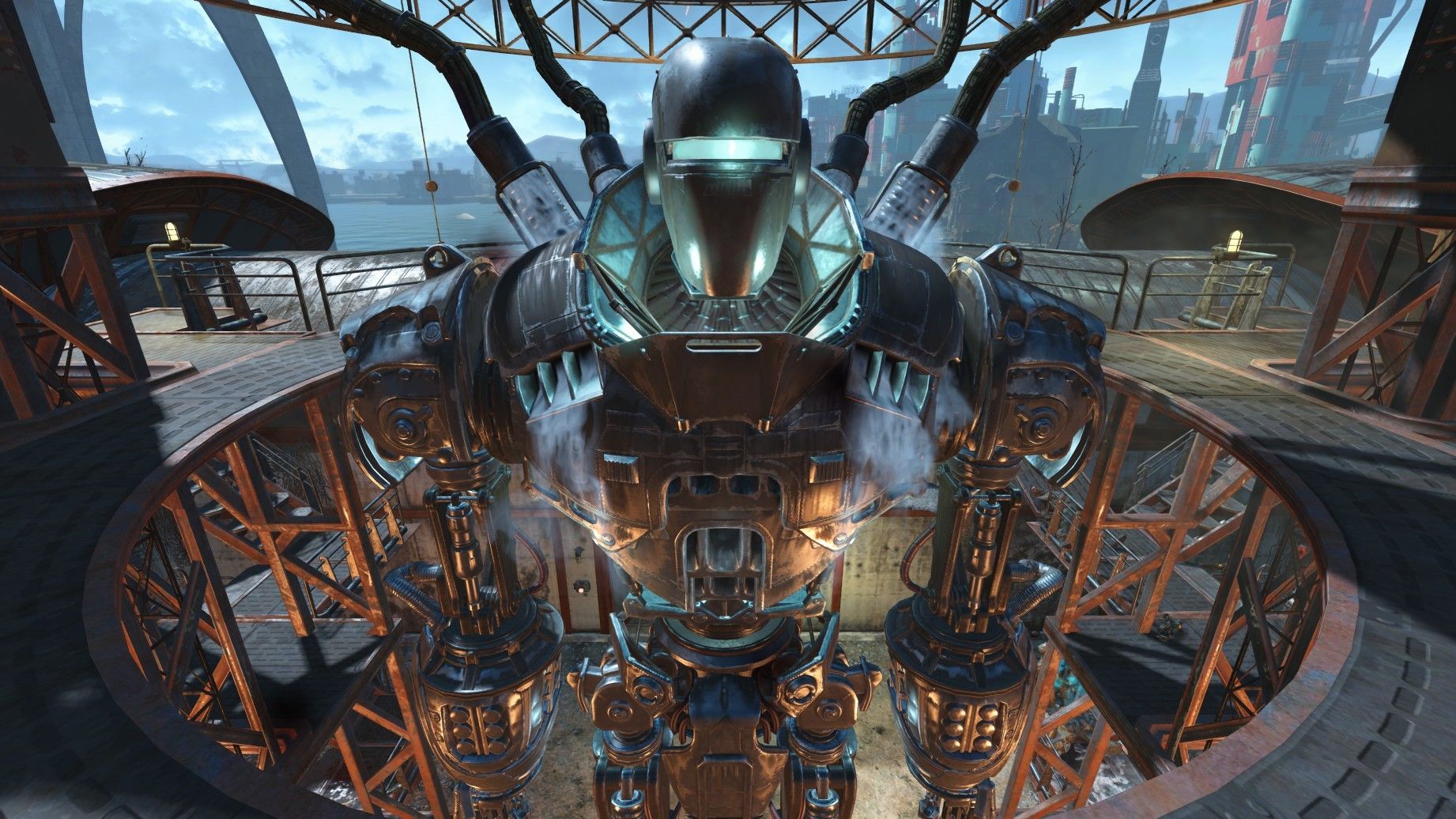 Fallout 4 взбунтовавшиеся роботы фото 112