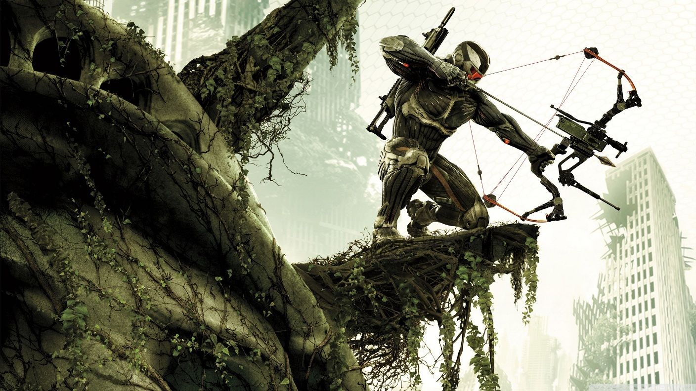 Нанокостюм и лук — главные атрибуты серии Crysis