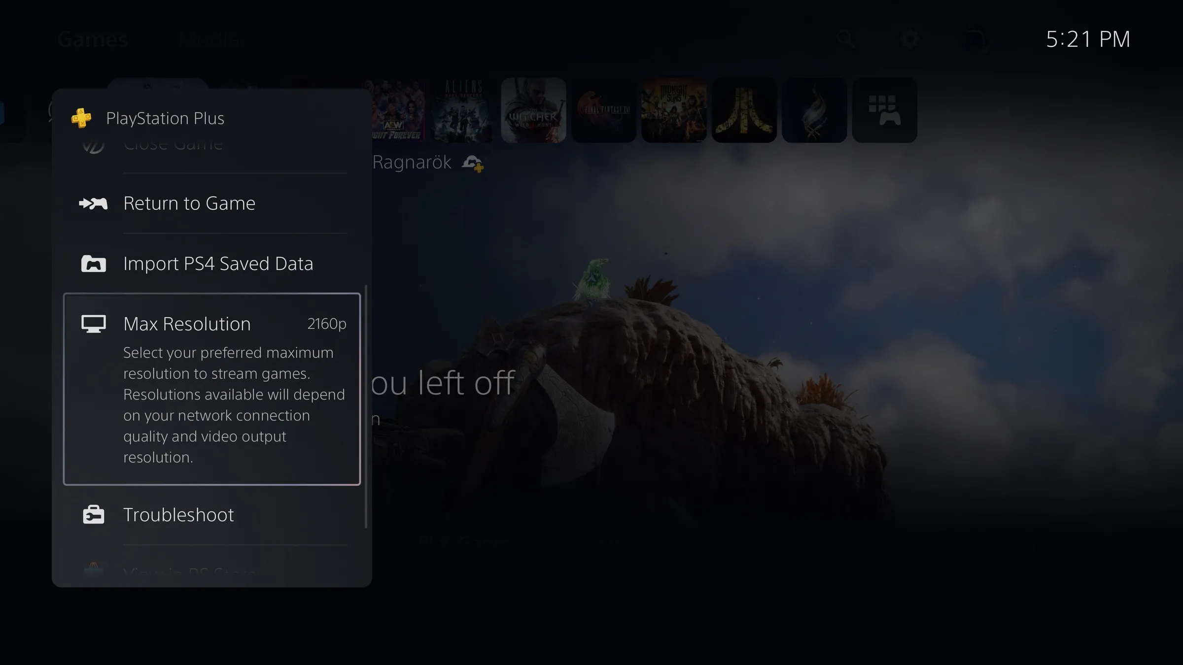 4K cloud gaming.