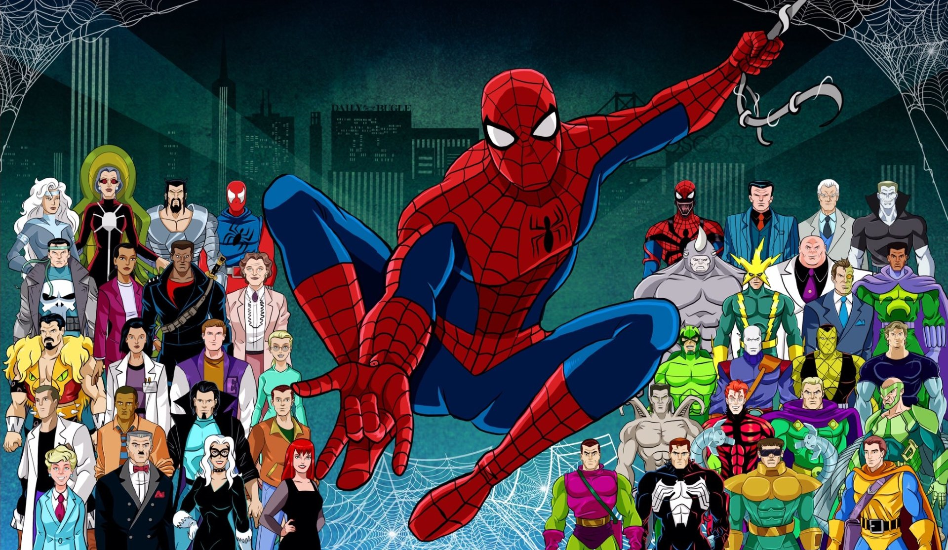 с Sony Pictures, чтобы вновь сыграть мультсериального Паука в Spider-Man: I...