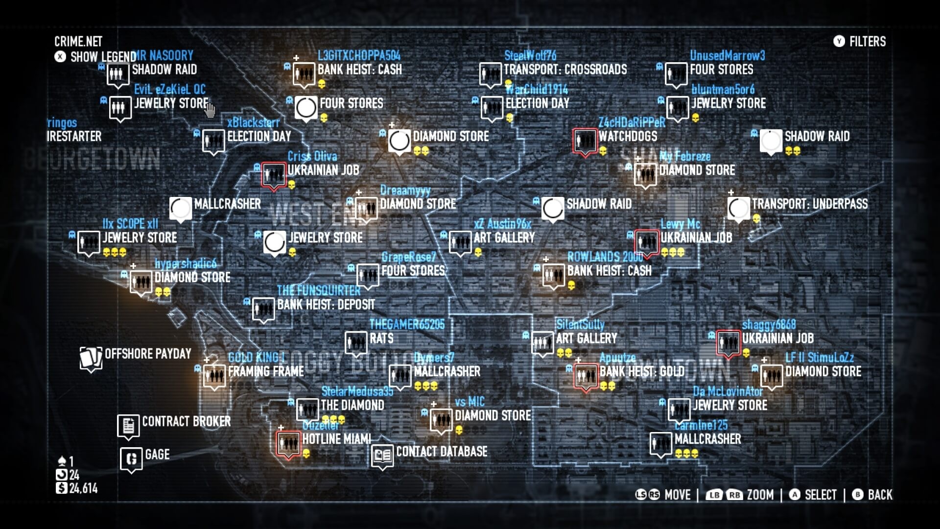 Payday 2 bank map фото 40