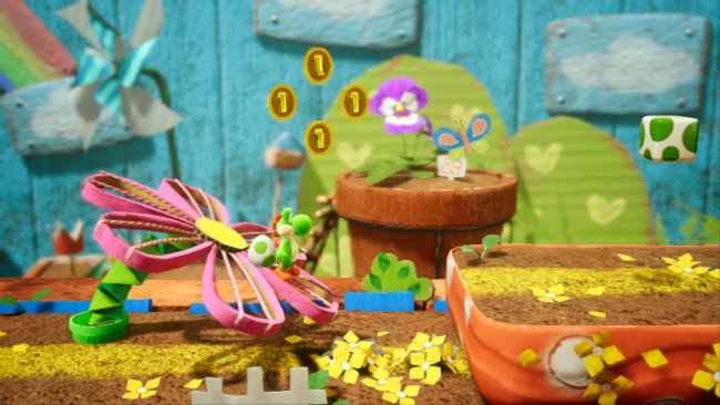 Обзор  Yoshi's Crafted World