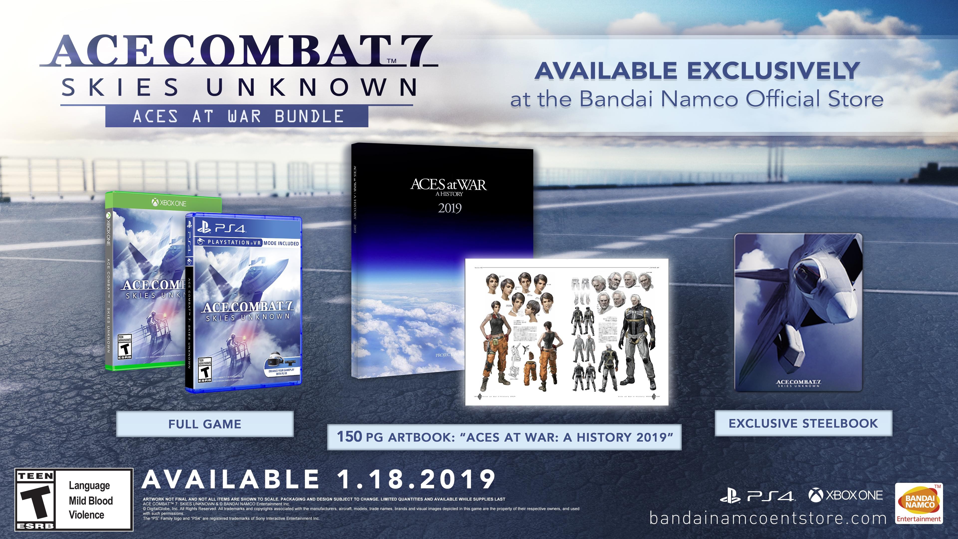 Ace Combat 7: Skies Unknown ‘Aces at War Bundle’