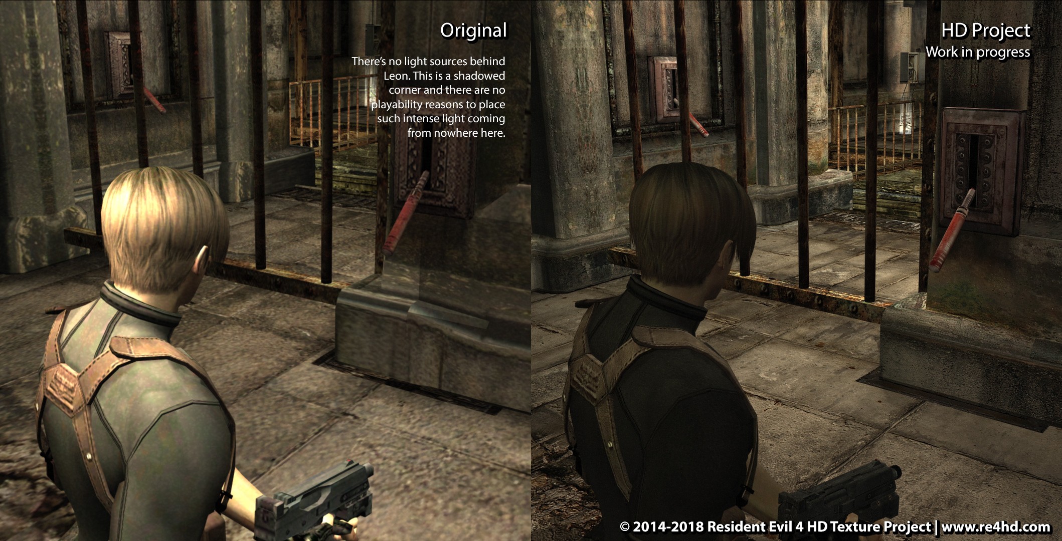 Занимающаяся обновлением визуального ряда Resident Evil 4 команда моддеров ...