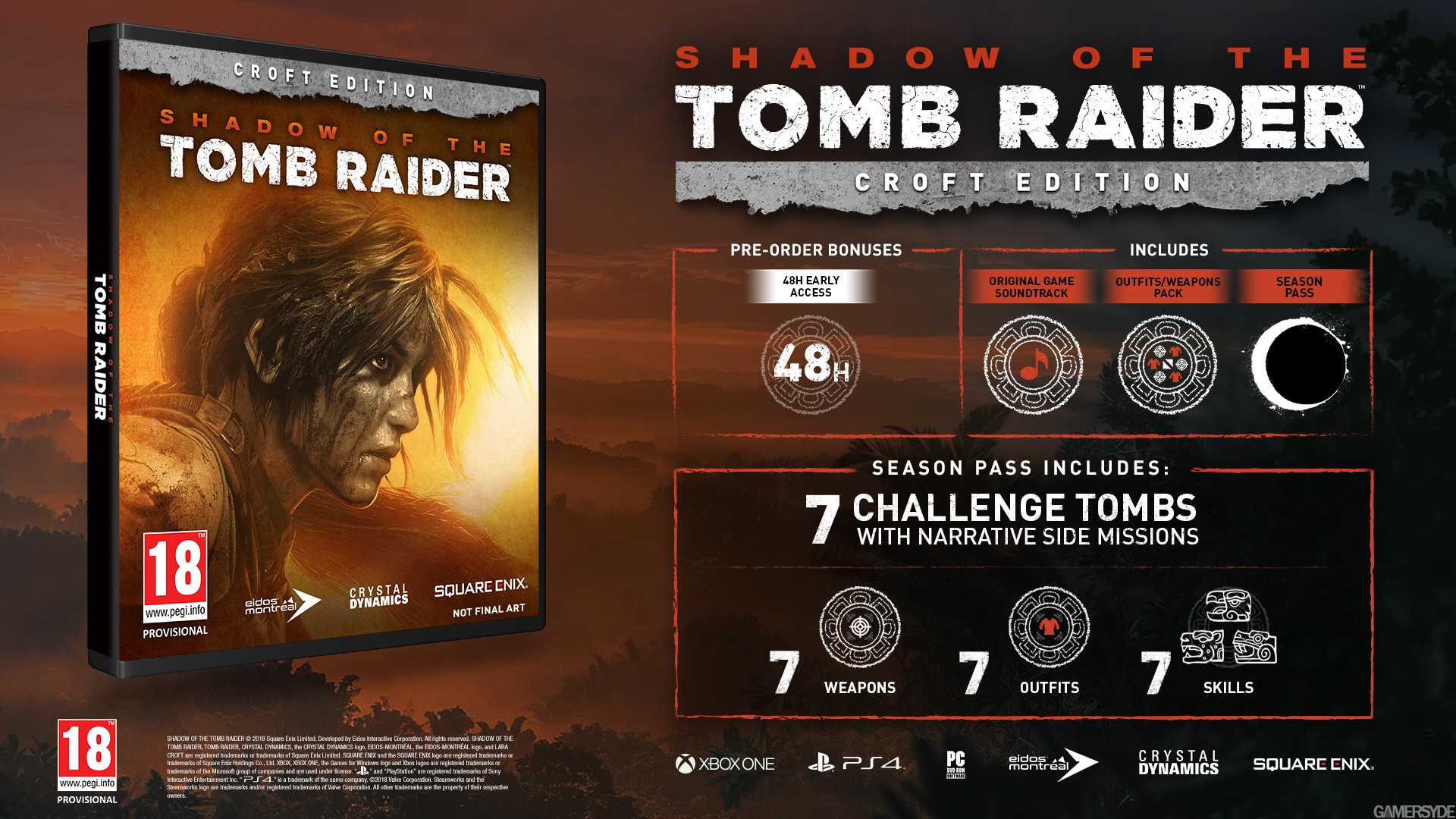 Ps4 игра square enix shadow of the tomb raider фото 14