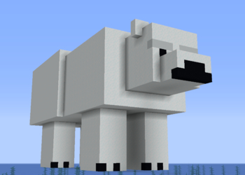Как приручить белых медведей в Minecraft