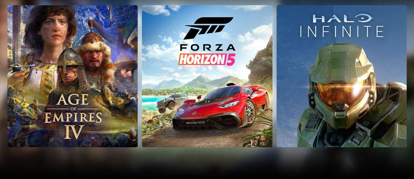 Microsoft дарит три месяца подписки PC Game Pass игрокам Halo Infinite, Forza Horizon 5 и Age of Empires 4