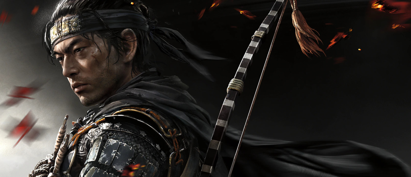 Sony раздает динамические темы для PlayStation 4 по игре Ghost of Tsushima