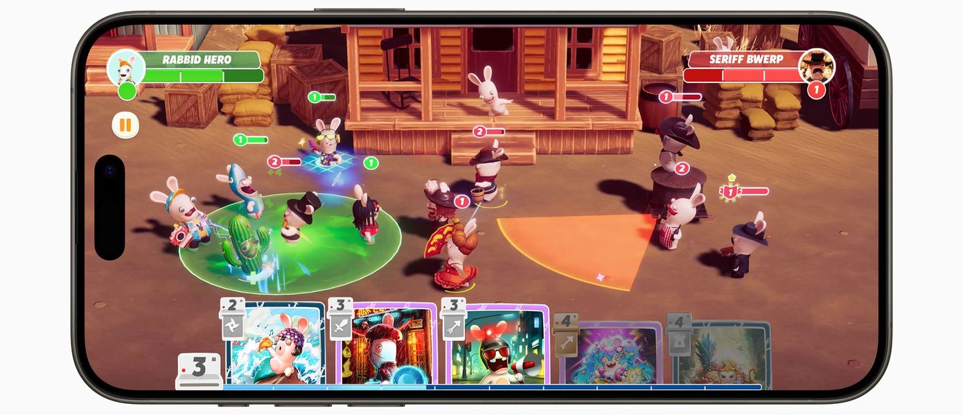 Ubisoft выпустит Rabbids: Legends of the Multiverse в Apple Arcade